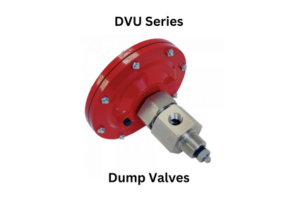 Image of DVU Series Dump Valves, highlighting their robust construction and application in fluid control systems